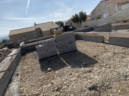 Construction de maison, chantier 6, BTP Concept